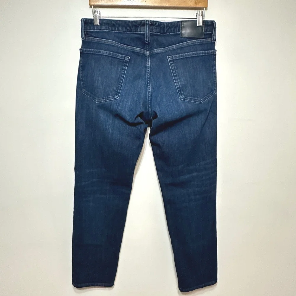 Bonobos Mens Premium Stretch Tapered Jeans 32x30 Blue‎ Denim Casual Weekend
